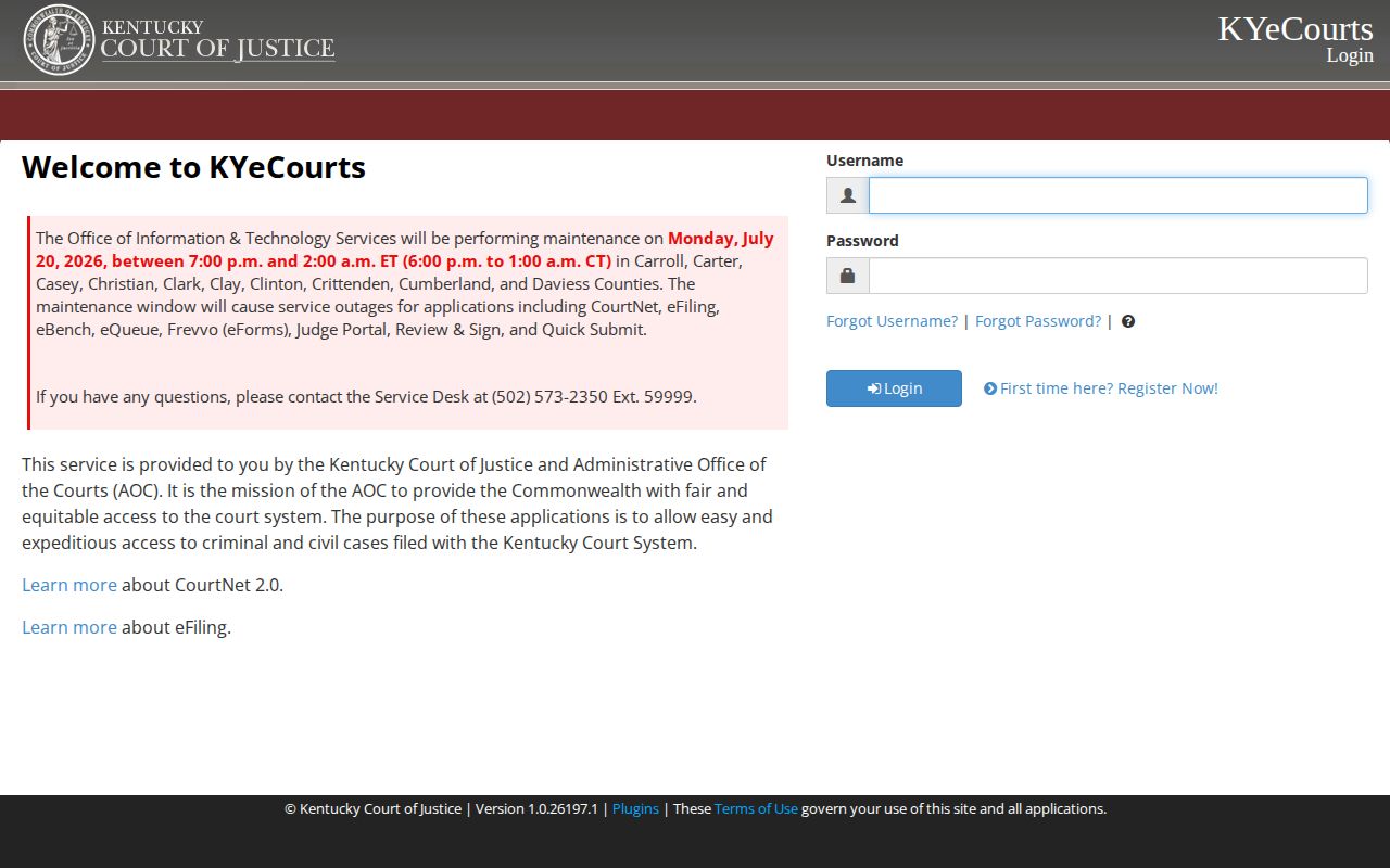 Marshall County release record CourtNet search